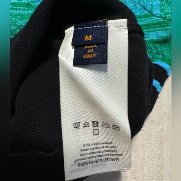 Louis Vuitton Black and Green Polo Shirt - Picture 6 of 8